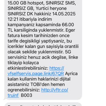 Sınırsız İnternet Paketine Geçince Ek Paket Ücreti Yansıtıldı