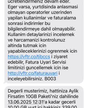 Sınırsız İnternet Paketine Geçince Ek Paket Ücreti Yansıtıldı