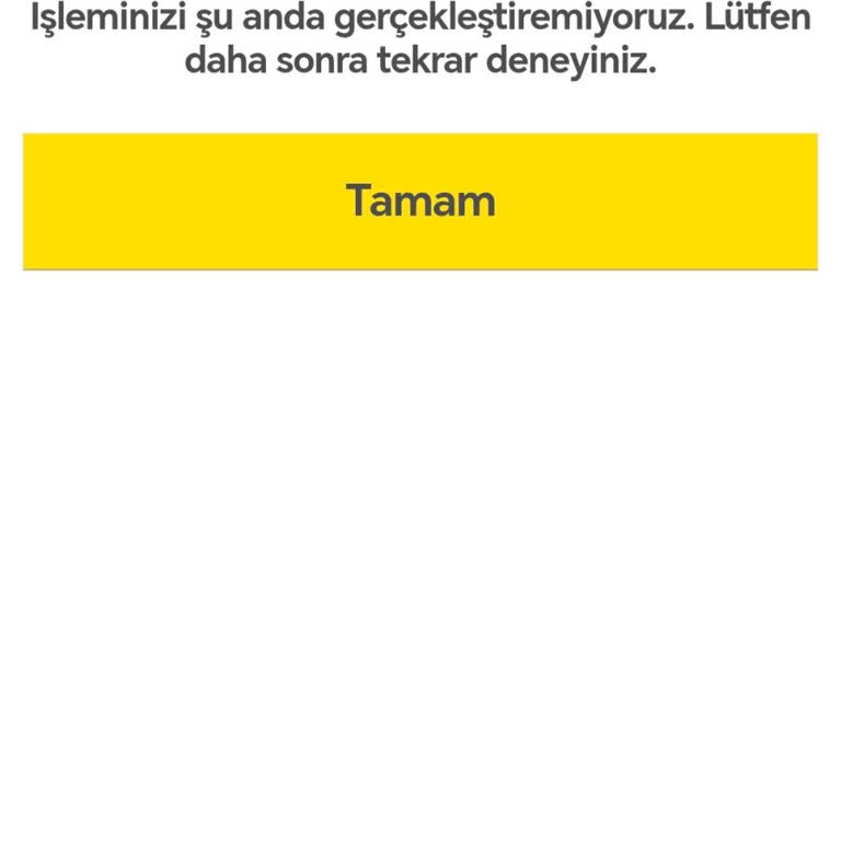 Turkcell Şikayet Ve Alacak Sorgulama Ekranları Çalışmıyor