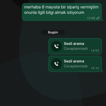 Siparişim Teslim Edilmedi, Fazla Ücret Çekildi Ve İletişim Kurulamıyor