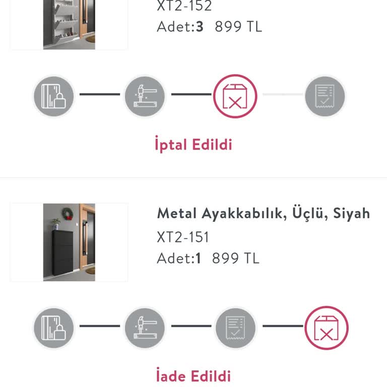 Sipariş Edilen Ürünler Teslim Edilmedi, Ücret İadesi Yapılmıyor
