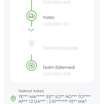 Kargo Teslimatında Gecikme Ve Müşteri Hizmetlerine Ulaşılamıyor