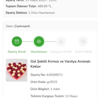 Çiçek Sepeti Siparişim Günlerdir Kargoya Verilmedi Muhatap Bulamıyorum