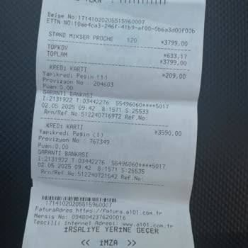 Schafer Prochef Master Stand Mikser Beklentileri Karşılamadı, İade Sürecinde Sorun Yaşadım