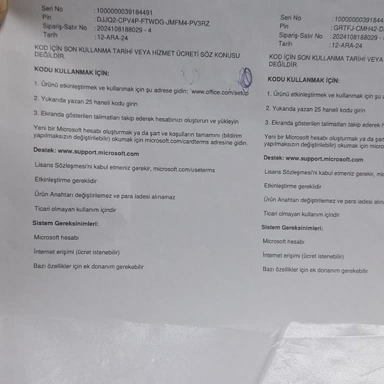 Yanlış Ürün Satışıyla Mağdur Edildim: Ticari Sürüm Yerine Ev Kullanıcı Sürümü Verildi