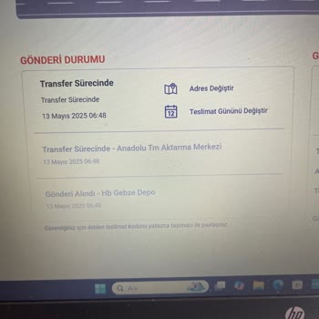 Hepsijet Teslimat Sürecinde Bilgilendirme Ve Güncelleme Sorunları