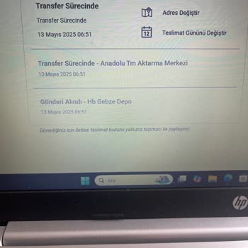 Hepsijet Teslimat Sürecinde Bilgilendirme Ve Güncelleme Sorunları