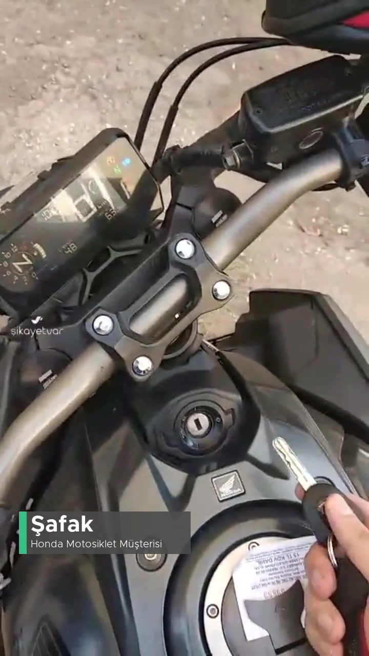 Honda CB 650R Kontak Sorunu! videonun kapak resmi