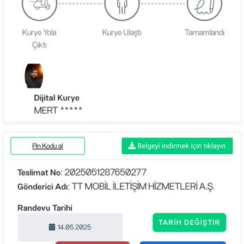 Kurye Gecikmesi Nedeniyle Hattım Hala Teslim Edilmedi, Müşteri Hizmeti Yok