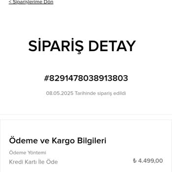 İade Kodu Oluşturulamıyor, Sorunumun Çözülmesini Talep Ediyorum