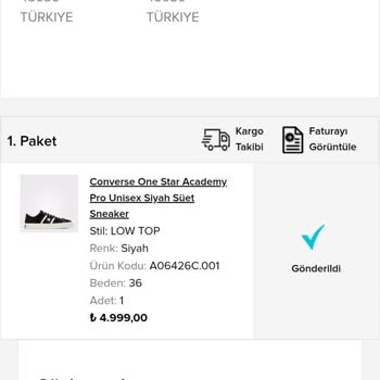 İade Kodu Oluşturulamıyor, Sorunumun Çözülmesini Talep Ediyorum