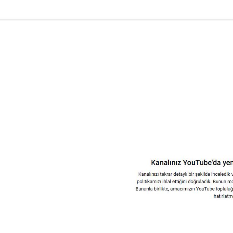 YouTube Hesabımda İzinsiz Video Yüklemesi Ve 2 Yıldır Çözülemeyen Erişim Sorunu