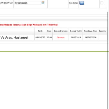 Şoför Kartı İçin Yanlış Madde Testi Sonucu Mağduriyeti