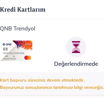 Kredi Kartı Başvurum Bir Aydır Onaylanmıyor
