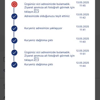 Kargom Teslim Edilmeden 'Evde Yoktunuz' Mesajı Geldi