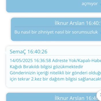 PTT Kargo Dağıtımında İletişim Sorunu Ve Teslimat Mağduriyeti