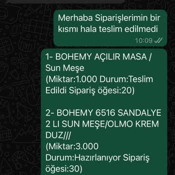 Mondihome Siparişim Eksik Teslim Edildi Sürekli Erteleniyor