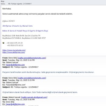 45 Gündür Çözülemeyen Araç Hasarı Ve Mağduriyet