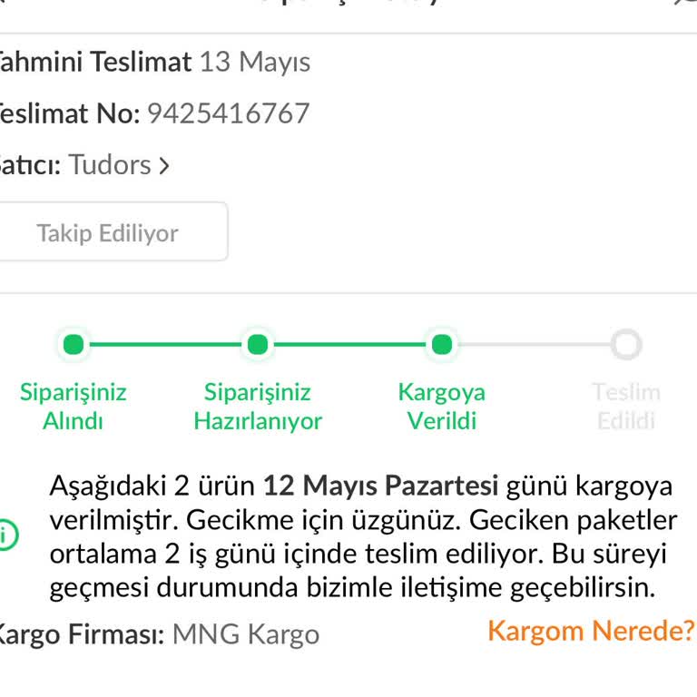 Kargom Kayboldu Trendyol Ve MNG Kargo Çözüm Sunmuyor