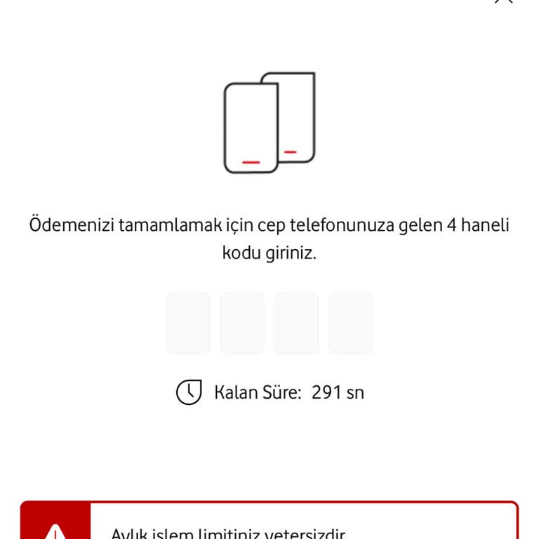 Vodafone Yanımda Uygulamasında Mobil Ödeme İle Ekstra Vergi Sorunu