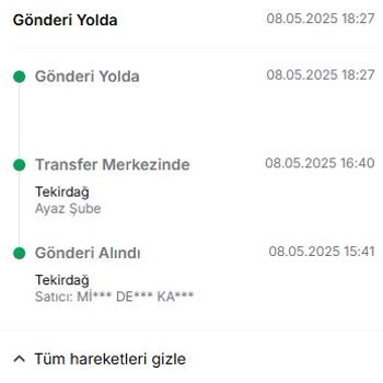 Teslim Edilmeyen Kargo Ve İlgisiz Canlı Destek