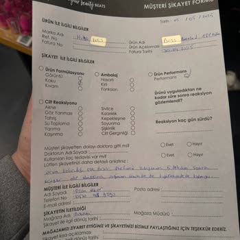 Hasarlı Ve Kalitesiz Parfüm İçin Değişim Talebim Reddedildi