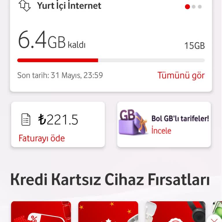 Yenilenen Tarifede İnternet Paketim Hızla Tükeniyor, Çözüm Bekliyorum