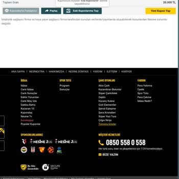 Kupon İptalinde Para İadesi Yapılmıyor