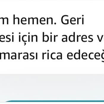 Yanlışlıkla İade Edilen Ürünümün İmha Edilmesi Ve Mağduriyetimin Giderilmemesi