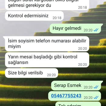 Siparişimle İlgili Bilgi Alamıyorum Ve İletişimde Sorun Yaşıyorum