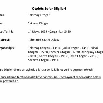 Aktarma Ve Yanlış Saat Bilgisiyle Mağdur Eden Bilet Deneyimi