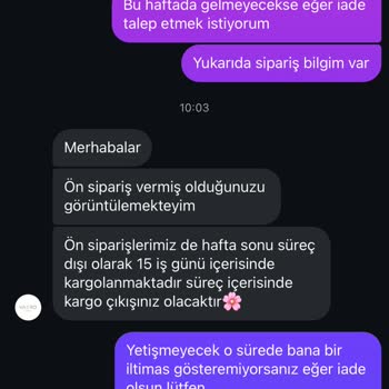 Sipariş Verdim Ne Ürün Ne Kargo Var Ücretimi De İade Etmiyorlar