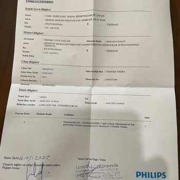 Yeni Alınan Diş Fırçasında Titreşim Sorunu Ve İade Problemi