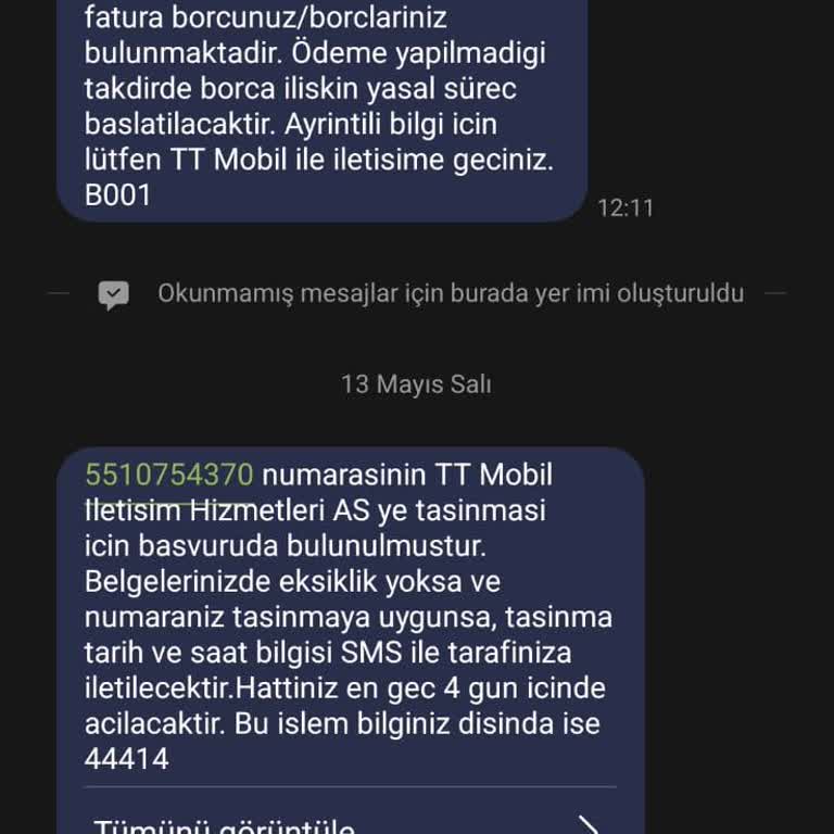 Numara Taşıma Sürecinde Eksik Evrak Mağduriyeti Yaşadım