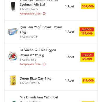 Şok Marketler Siparişimde Eksik Winli Ürün Ve İletişim Sorunu