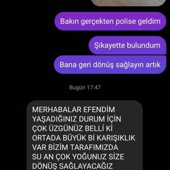 Yanlış Ürün Gönderildi, Param İade Edilmiyor Ve İletişim Sağlanmıyor