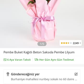 Yanlış Çiçek Ve Renk Gönderimi, Erken Teslimat Ve İlgisiz Müşteri Hizmeti