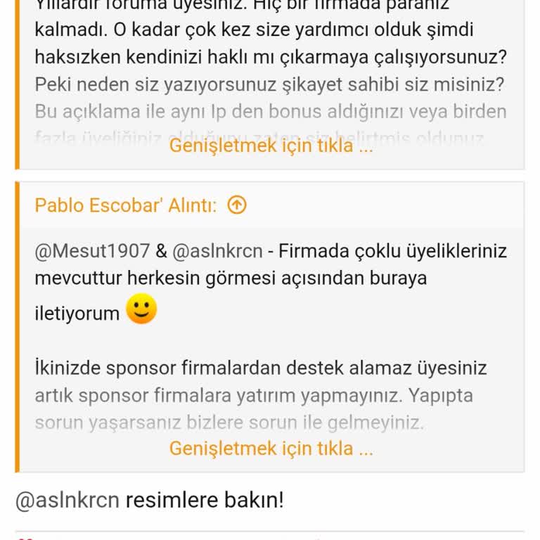 Forumda Mesajlarım Siliniyor Ve Şikayetim Dikkate Alınmıyor