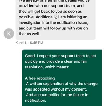 Mytrip Changed My Turkish Airlines Flight Without Asking and Refuses Accountability