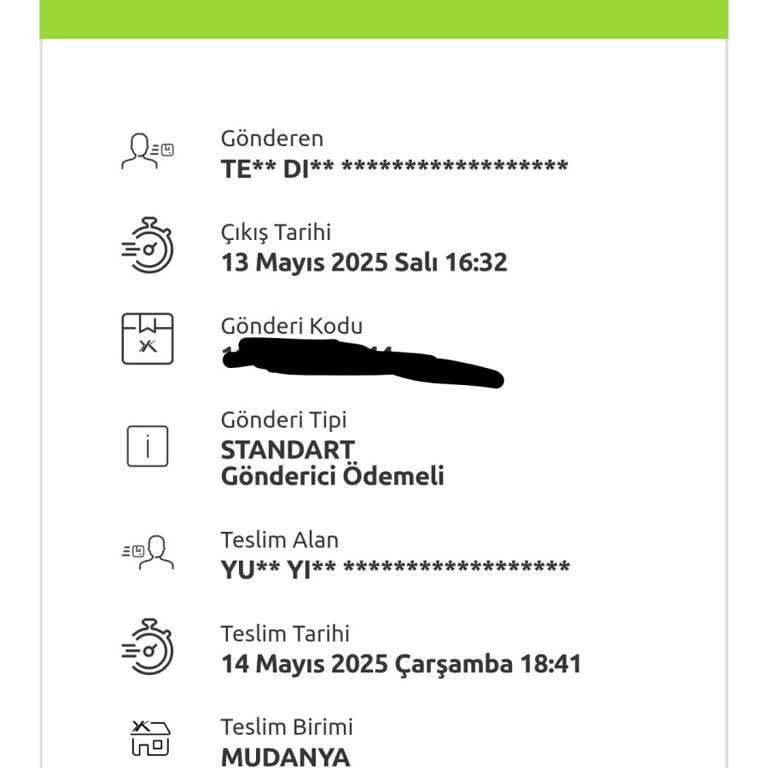 Yurtiçi Kargo Teslim Edilmeden Teslim Edildi Olarak Görünüyor, Destek Alamıyorum