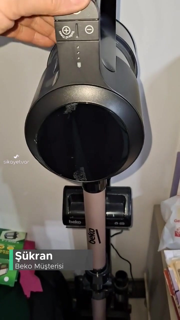 Beko Şarjlı Süpürge Problemi videonun kapak resmi