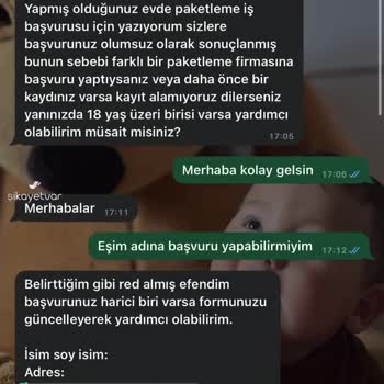 Paketleme İşi Vaadi!