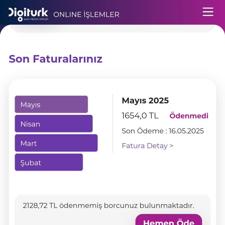 Yüksek Fatura Tutarı Ve Yetersiz Destek