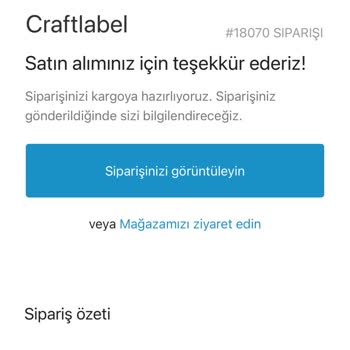 Eksik Ürün Ve İade Sorunu: Craftlabel'dan Yanıtsız Kalan Taleplerim