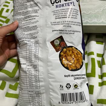 Çerezza Kokteyl Paketinde Kare Cips Eksikliği Hayal Kırıklığı Yarattı