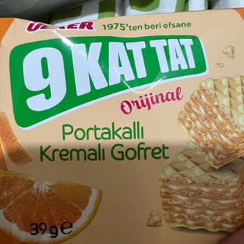 Portakallı Gofretin Kokusuz Ve Farklı Kreması Hayal Kırıklığı Yarattı