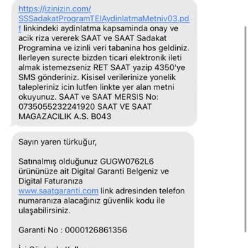 Guess Saatte Tekrarlayan Buğulanma Sorunu Ve Çözüm Beklentisi