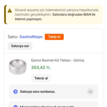 Hepsiburada'da Kargoya Verilmeyen Sipariş Ve Müşteri Hizmetleri Sorunu