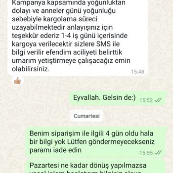 Sipariş Sonrası İletişim Ve Ürün Teslimatı Sorunu