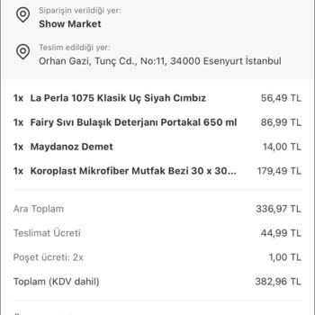 Teslim Edilmeyen Sipariş Ve Yetersiz Müşteri Desteği Nedeniyle Hayal Kırıklığı